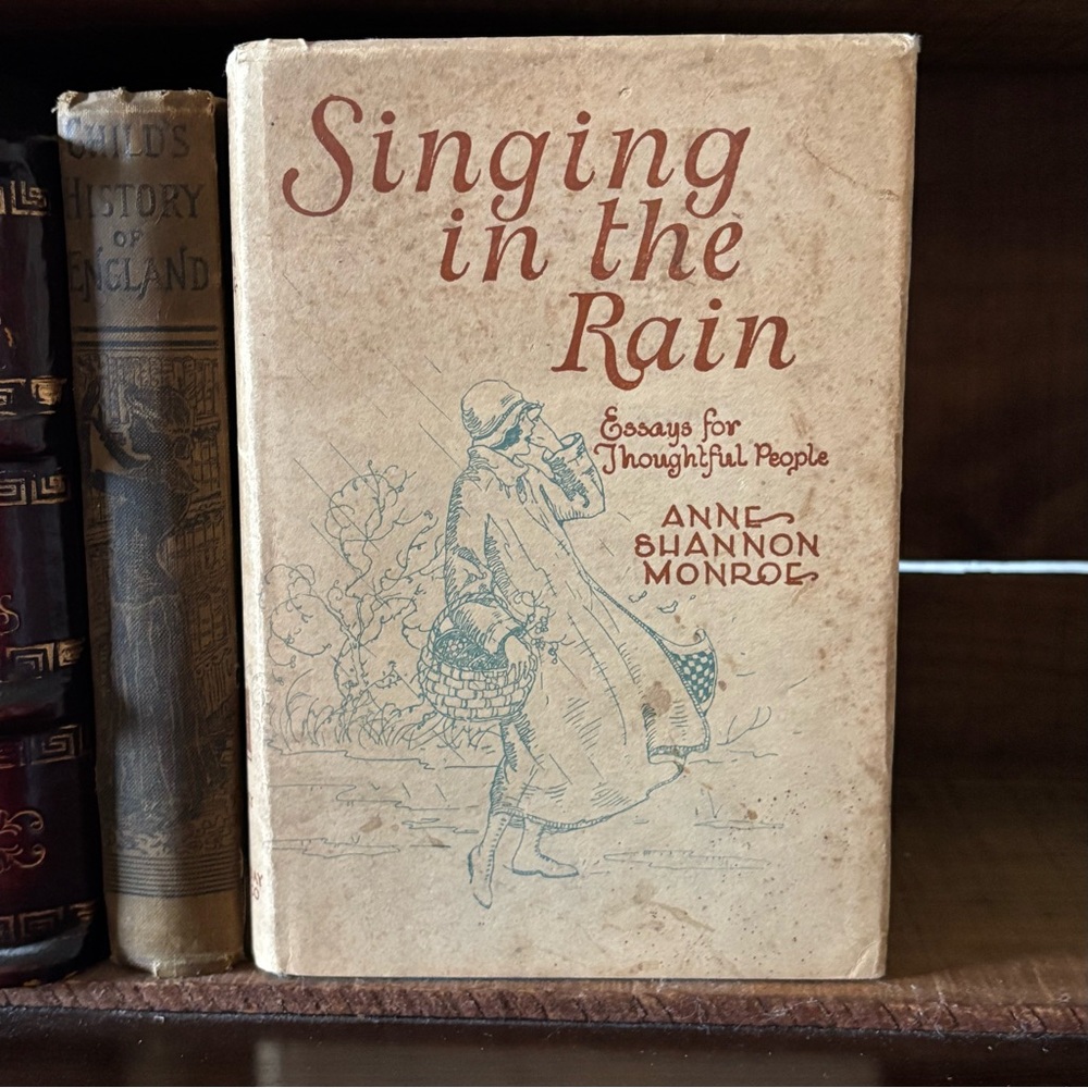 Vintage Book “Singing In The Rain” 1926